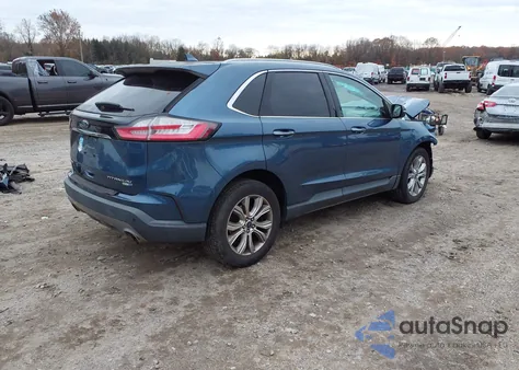 2019 Ford Edge Titanium from USA, damaged, VIN 2FMPK4K90KBB54832